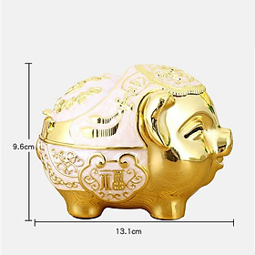 Mua GẠT TÀN CON HEO | GẠT TÀN CON LỢN HỢP KIM HOA VĂN HOẠ TIẾT TÂN CỔ ĐIỂN