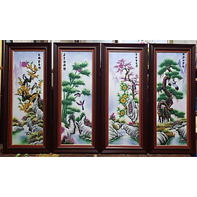 Mua Tranh đá tự nhiên - Xuân Hạ Thu Đông