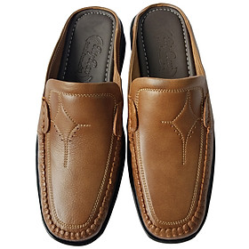 Dép Bít Đầu Nam BIGGBEN Da Bò Thật Cao Cấp SB139