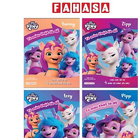Bộ Sách My Little Pony - Tô Màu Thật Là Dễ - Zipp + Sunny + Izzy + Pipp