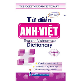 Ảnh bìa Sách - Từ điển Anh - Việt 100.000 từ (B124) - ndbooks