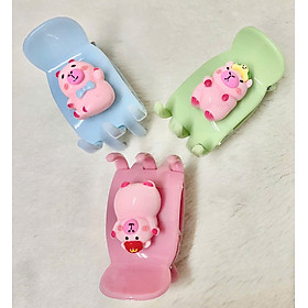 Combo 3 kẹp tóc càng cua capybara dễ thương