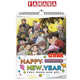 Lịch Treo Tường Thám Tử Lừng Danh Conan 2026