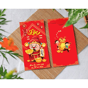 Xấp 100 Bao Lì Xì - Mẫu Ngẫu Nhiên