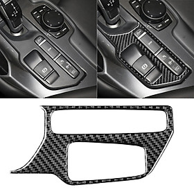 Durable Gear Shift Knob Panel Frame Cover Black Direct Replaces Waterproof Parts Accessories Sticky Center Console Decoration for A90