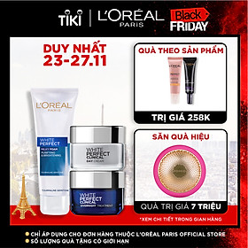 Bộ Sản Phẩm Sáng Da Rạng Rỡ L'Oreal Paris White Perfect Clinical