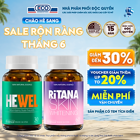Combo Đẹp Da Hạn Chế Lão Hóa Ecogreen Hỗ Trợ Trắng Da, Mờ Nám Và Chống Nắng (Dùng 1 Tháng)