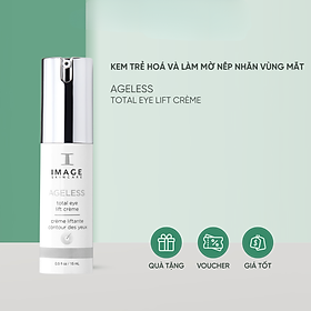 Kem dưỡng vùng mắt trẻ hoá và làm mờ nếp nhăn - AGELESS Total Eye Lift Crème 15ml