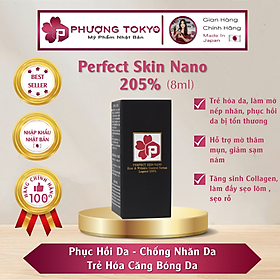 Tế Bào Gốc Perfect Skin Nano 205 Serum Giúp Tái Tạo Collagen Kích Thích Sản Sinh Tế Bào Mới Cho Da Lọ 8ml