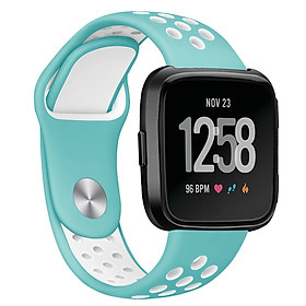 Dây Đeo Thể Thao Thoáng Khí Silicon Cho Fitbit Versa