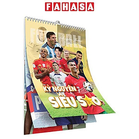 Sách - Poster Cầu Thủ Bóng Đá 2026 - Kỷ Nguyên Siêu Sao