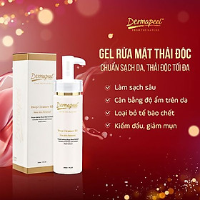 Gel Rửa Mặt Dermapeel - Sạch Sâu Ngừa Mụn, Se Khít Lỗ Chân Lông, Kiềm Dầu