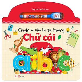 Chuẩn Bị Cho Bé Tới Trường – Chữ Cái (Bìa Cứng)