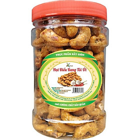 Hạt Điều Rang Tỏi Ớt Thơm Ngon Chất Lượng Hiệu SK FOOD - Hũ 200G