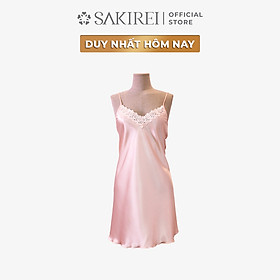 Váy ngủ lụa cao cấp Sakura