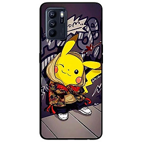 Ốp lưng dành cho Oppo Reno 6 - Reno 6 Z mẫu PiKaCHu
