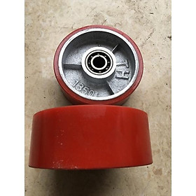 Mua Bánh Xe Pu 125 Chịu tải trọng lớn chuyên lắp xe đẩy hàng xe nâng