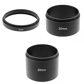3x T2 Extension Tube M42x0.75 Connector Photography Accs for Telescope