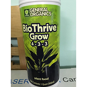 Phân bón hữu cơ Biothrive 4-3-3 nhập từ Mỹ lọ 946ml