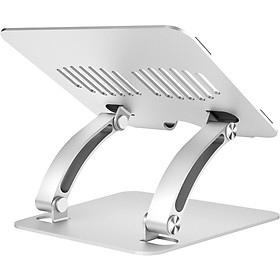 Giá Đỡ Máy Tính, Laptop Máy Tính Bảng Chất Liệu Hợp Kim Nhôm Cao Cấp Hỗ Trợ Tản Nhiệt Chống Mỏi Cổ, Vai, Gáy. Hàng Chính Hãng Tamayoko