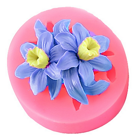 Mua Khuôn rau câu silicon hoa thủy tiên chùm - Mã số 1475