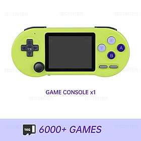 SF2000 Màn hình IPS 3 inch Máy chơi game cầm tay Mini Portable Video Game Console Tích hợp 6000 trò chơi Retro cho GBA/MD Sega Dendy Màu sắc: 1P YE