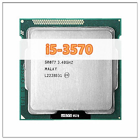 I5 3570 Bộ xử lý lõi Quad 3,4GHz L3 = 6M 77W Ổ cắm LGA 1155 CPU máy tính để bàn