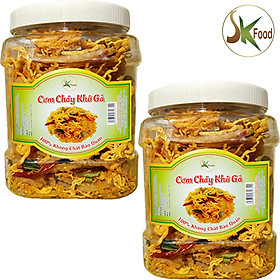 1Kg Cơm Cháy Lắc Khô Gà Giòn Ngon Hiệu SK FOOD