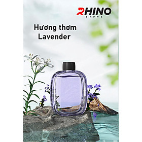 Máy phun sương tinh dầu Rhino H602 tạo ẩm 4 chế độ, tích điện, nhỏ gọn, dán tường - Hàng chính hãng