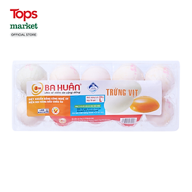 Vỉ 10 Trứng Vịt Ba Huân