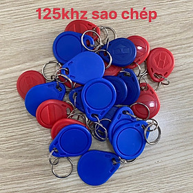 Mua  Set 10 thẻ  Thẻ từ RFID dạng móc khóa tần số 125Khz