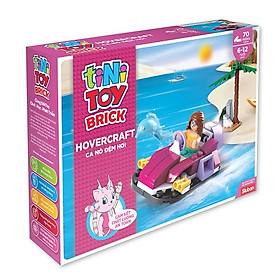 Đồ chơi lắp ráp ca nô đệm hơi Tinitoy YY652945 - 70 mảnh