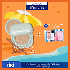 Phấn Nước Trang Điểm Kiềm Dầu Thế Hệ Mới Cho Lớp Nền Mịn Lì Laneige Neo Cushion Matte 15G + Kèm Lõi Thay Thế