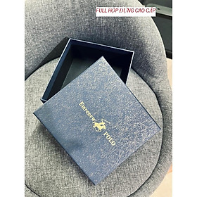 Thắt lưng da nam cao cấp- dây nịt da bò 2 lớp EMRENEW POLO -Full hộp đựng cao cấp-BH 12 tháng
