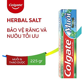 Kem đánh răng Colgate muối thảo dược 225g tuýp