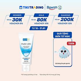 Sữa rửa mặt dưỡng ẩm tối ưu Hada Labo Advanced Nourish Cleanser 80g