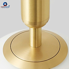 Đèn gắn tường trang trí phòng khách phòng ngủ mạ vàng bóng thuỷ tinh TUONGMAVANG SuperVilighting
