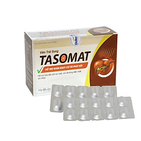 Viên trái sung TASOMAT - Hỗ trợ tan sỏi mật, sỏi thận, sỏi gan. (Hộp 60 viên)