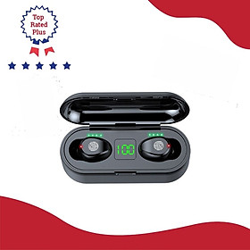 Tai nghe bluetooth không dây F9 True wireless Dock Sạc có Led Báo Pin Kép