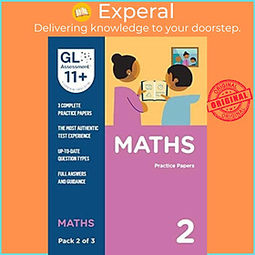 Sách - 11+ Practice Papers Maths Pack 2 (Multiple Choice) by GL Assessment (UK edition, paperback)