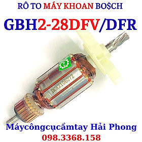 Rô to máy khoan bê tông 'BO$CH' 3 chức năng Mod.'GBH2-28DFR/DFV' ( 220V-50/60Hz-820W ). Rotor 7 rănr dấu Huyền