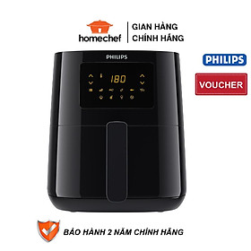 Mua Nồi chiên không dầu điện tử Philips 4.2L HD9252/90  giỏ chiên chống dính | Hàng Chính Hãng