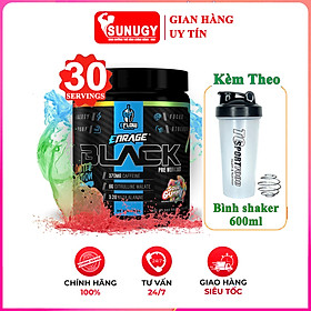 Combo Pre-workout tăng sức mạnh Enrage Black của Eflow Nutrition hỗ trợ