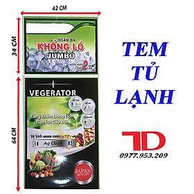 Mua Miếng dán tủ lạnh nhiều mẫu