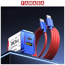 Sạc Nhanh Pisen Quick - Gundam Gamer G1 PD30W GaNUltra 1C1A - Pisen CC1000