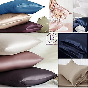 Mua Áo Gối  vỏ gối phi lụa  Lụa  silk Lan Pham Mềm Mịn Sang Trọng