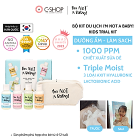 Set 4 mẫu dùng thử sản phẩm dành cho bé I'm Not A Baby