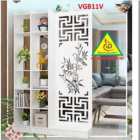 Vách ngăn liền kệ 1 vách 2 kệ VGA08V