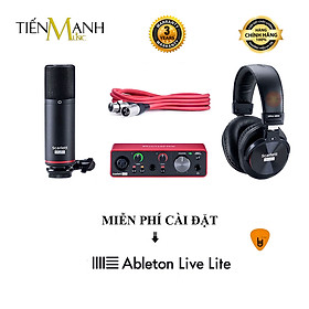 Mua  BH 3 Năm  Focusrite Scarlett Solo Studio Gen 3 Sound Card Âm Thanh Hàng Chính Hãng - Focus USB Audio Interface SoundCard (3rd - Gen3) - Kèm Móng Gẩy DreamMaker