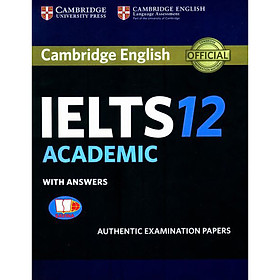 Nơi bán Cambridge IELTS 12 Academic - Giá Từ -1đ